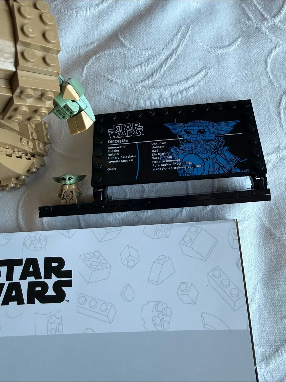 LEGO Star Wars Grogu Mandalorian Apprentice Set 75446 Disassembled w/Manual